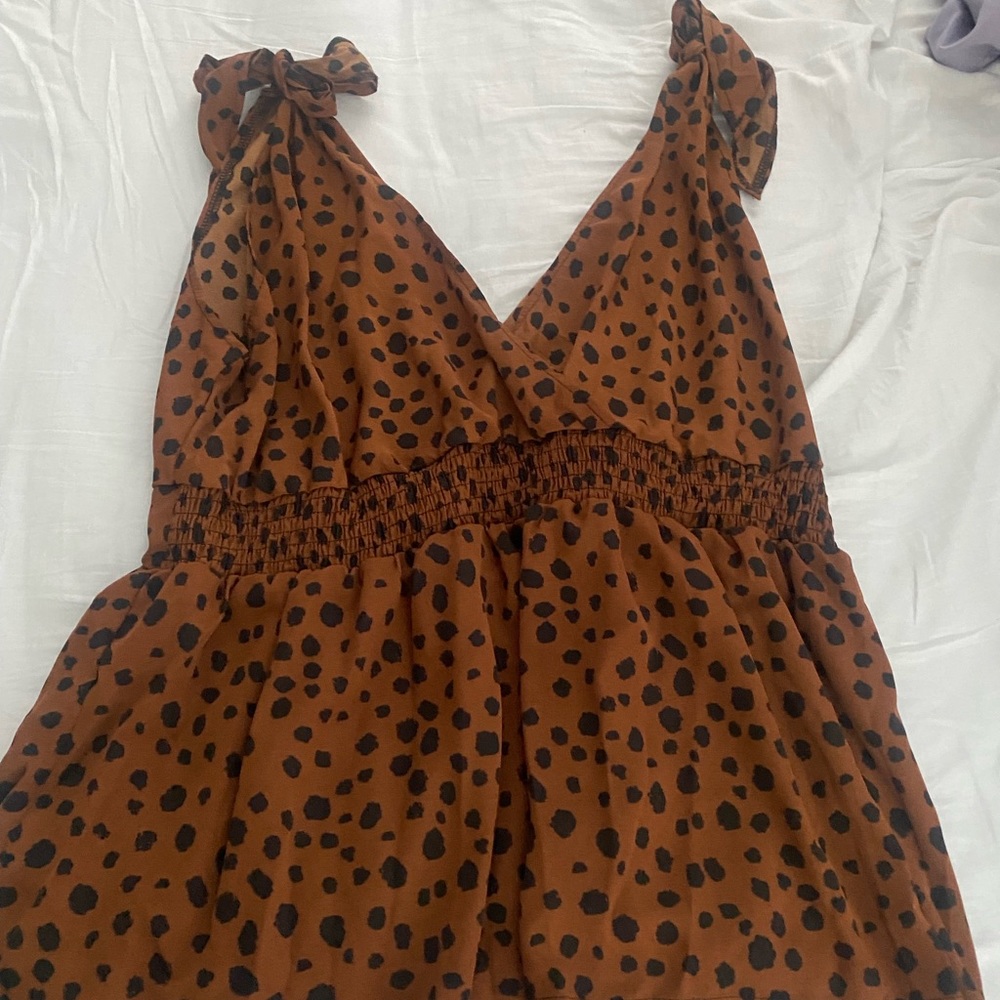 Shein Curve Plus Size Tie Ruffle Blouse